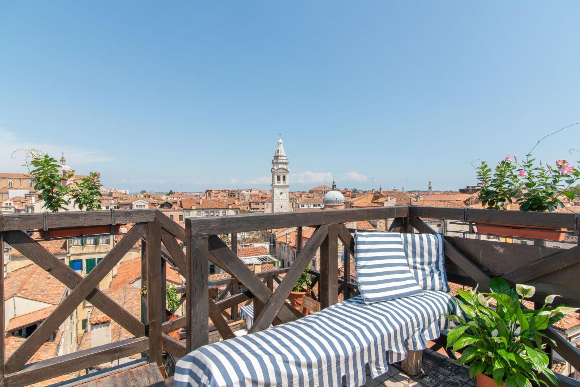 Penthouse With Rooftop Terrace And 360 Views Of Venice - Venice5Th Экстерьер фото